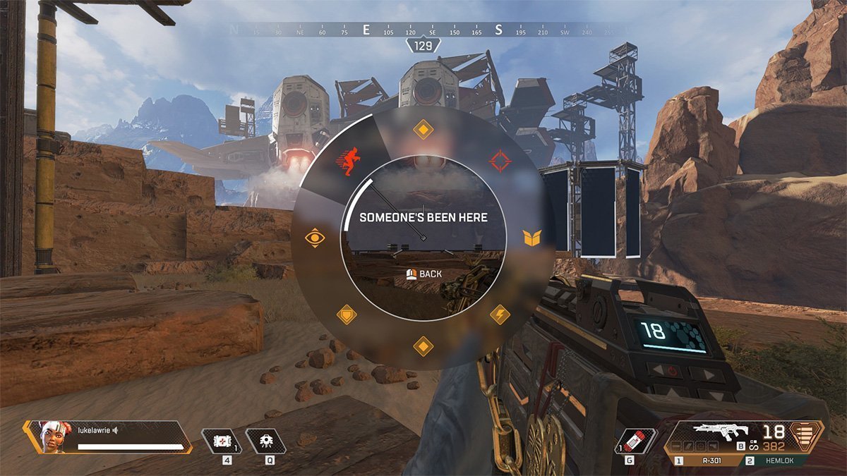 apex legends teamwork ping mechanic