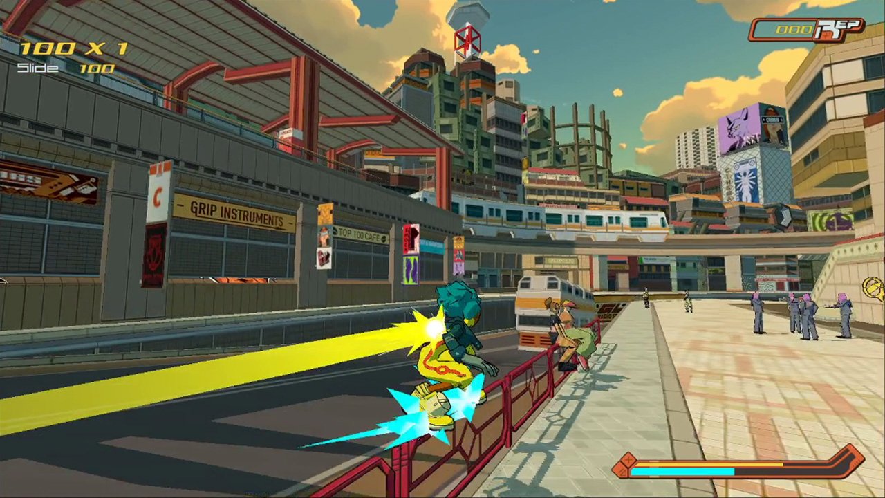 bombrushcyberfunk gameplay