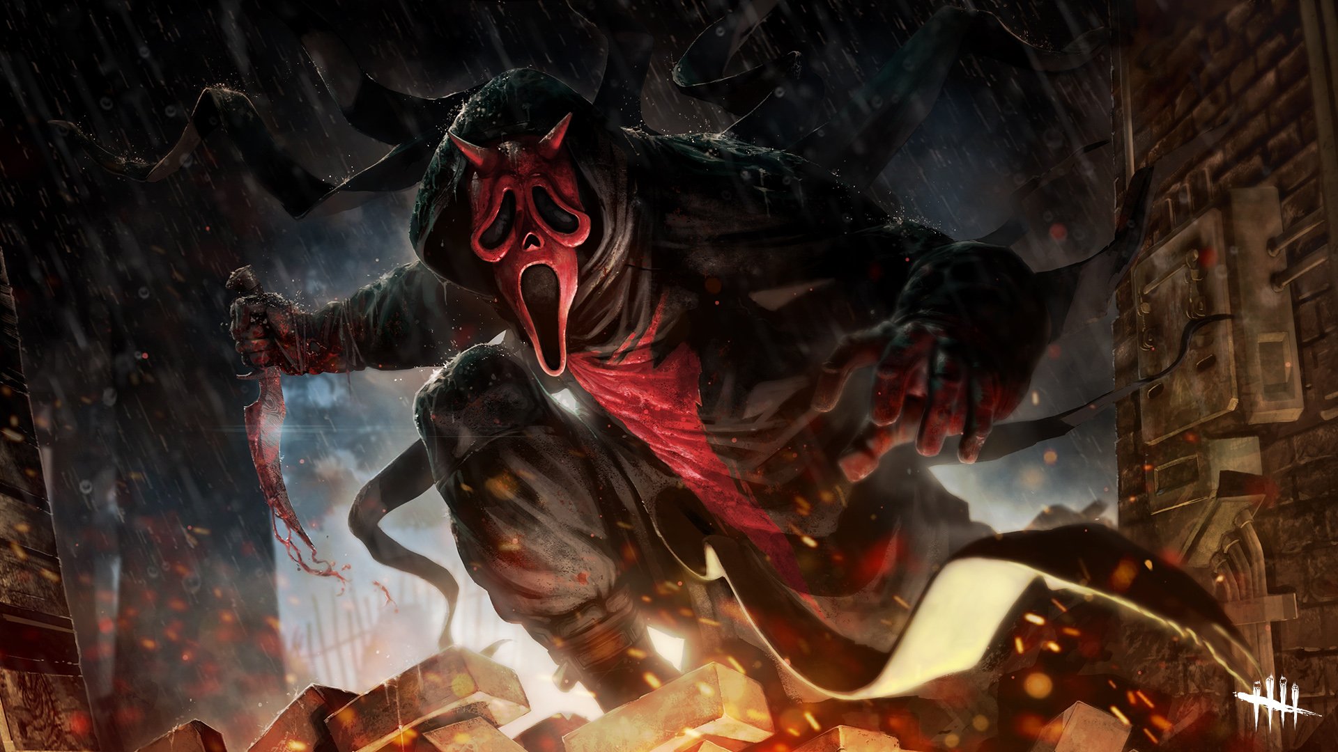 red devil ghost face dead by daylight